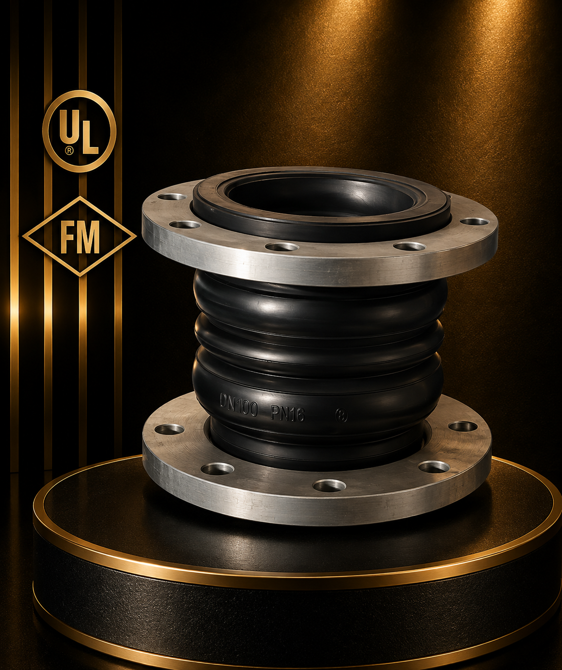 flexiable-rubber-expansion-joint-samrt-tech-engineering-solutions-bd Flexible Rubber Expansion Joint - Image 1