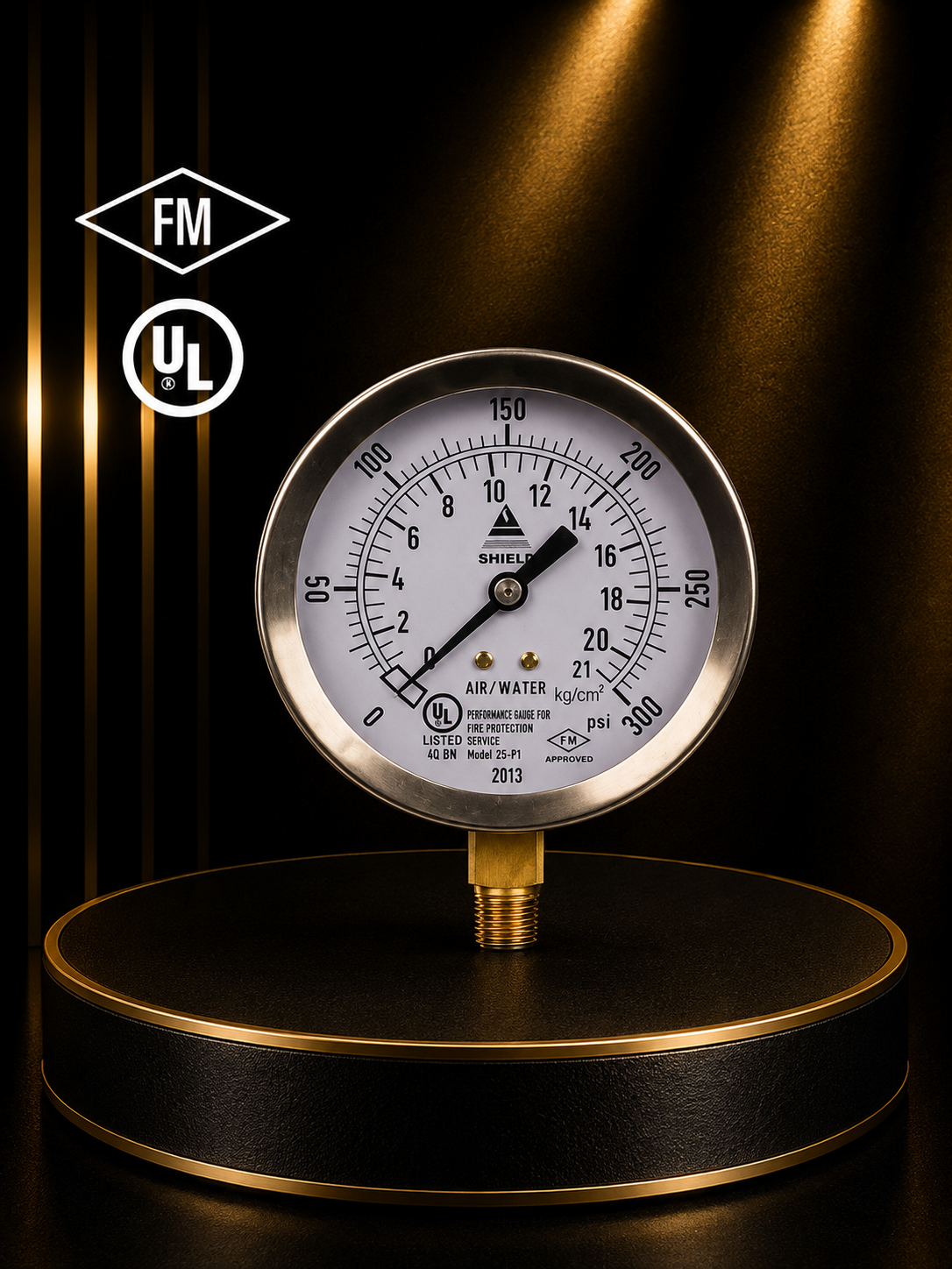pressure gauge-samrt-tech-engineering-solutions-bd Fire Pump Pressure Gauge - Image 1
